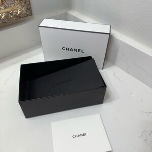 Chanel Gift Box Container with Envelope